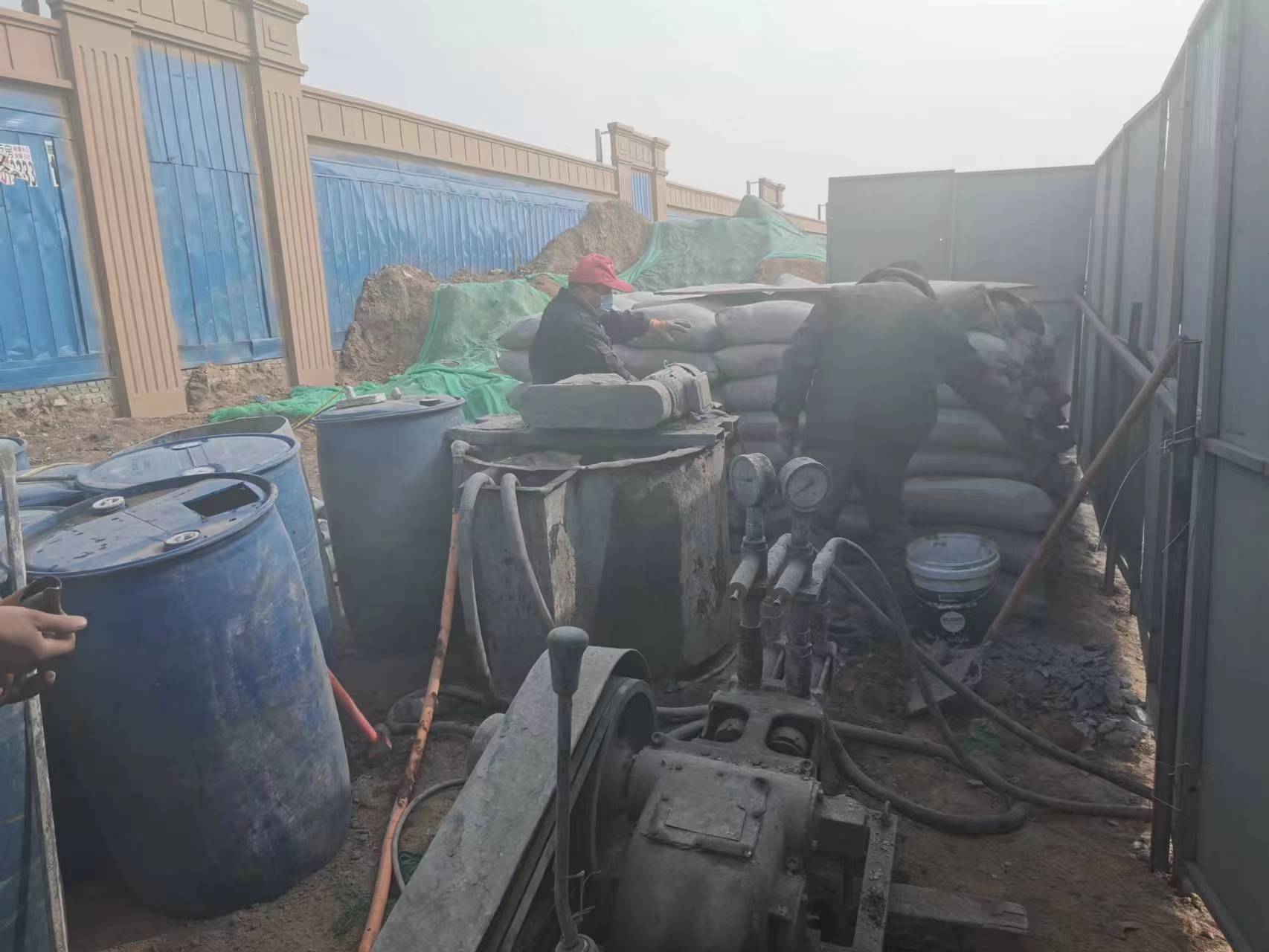 沙湾房屋下沉注浆